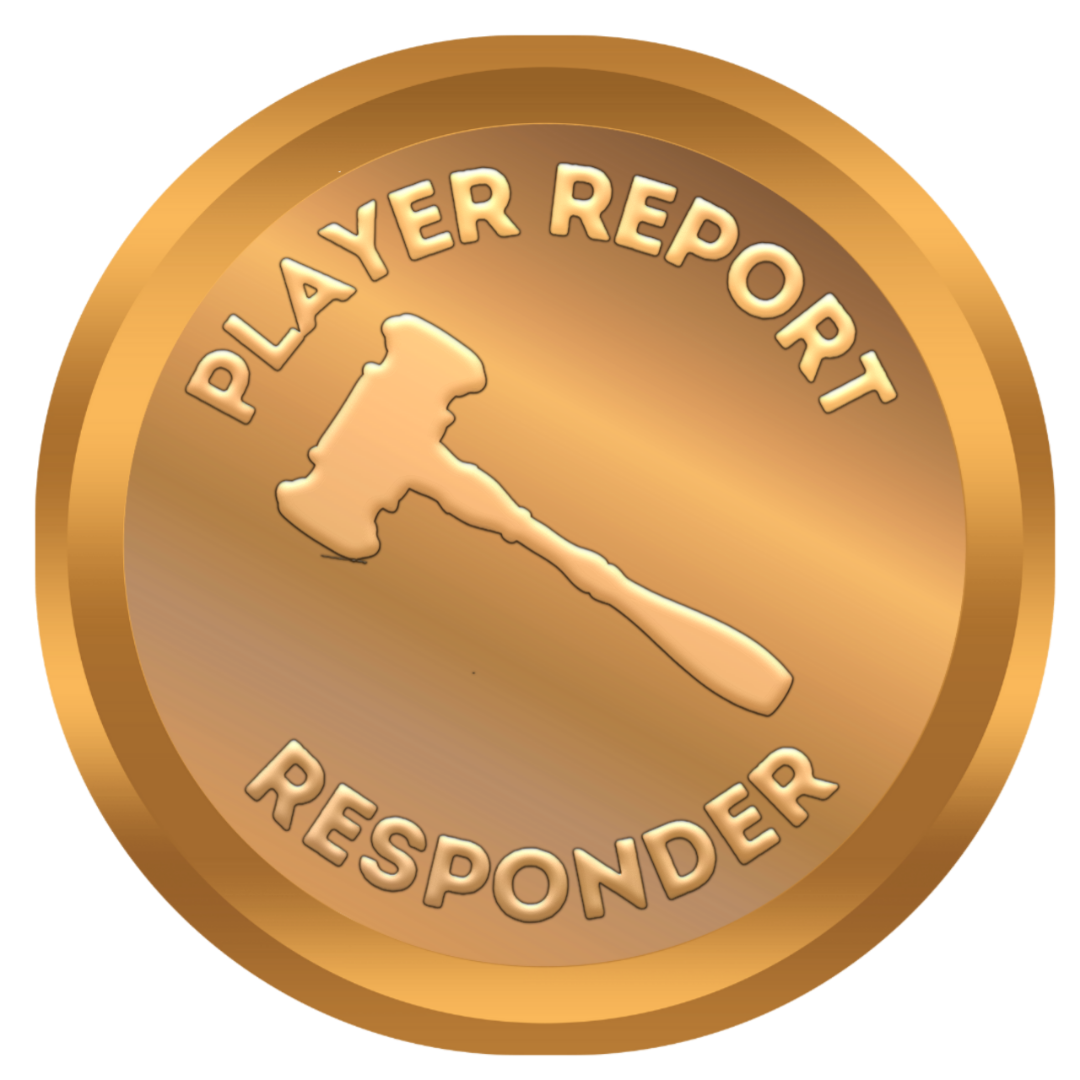 Player Report Handler Bronze Award